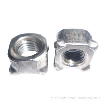 Stainless steel weld nut